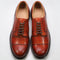 Greencastle Military Style Derby in Dark Leaf