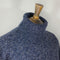 Fisherman out of Ireland Roll Neck Sweater - Indigo