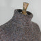 Fisherman out of Ireland Roll Neck Sweater - Chestnut Grey