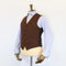 DONNELLY "Molloy and Sons" Irish Tweed Dark Chestnut Heather Waistcoat