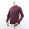 Fisherman Out of Ireland Rolled Crew Neck Sweater - Elderberry