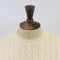 Fisherman Out of Ireland Cabled Crew Neck Sweater - Ecru