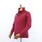Fisherman Out of Ireland Toggle Neck Sweater - Berry