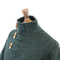 Fisherman Out of Ireland Toggle Neck Sweater - Bottle Green