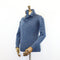 Fisherman Out of Ireland Toggle Neck Sweater - Denim