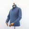Fisherman Out of Ireland Button Neck Sweater - Denim