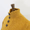Fisherman Out of Ireland Button Neck Sweater - Mustard