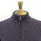 Fisherman Out of Ireland Zip Neck Sweater - Seaweed