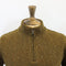 Fisherman Out of Ireland Zip Neck Sweater - Olive