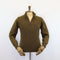 Fisherman Out of Ireland Zip Neck Sweater - Olive