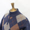 Fisherman Out of Ireland Zip Neck Sweater - Argyle Pattern