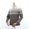 Fisherman Out of Ireland Zip Neck Sweater - Granite