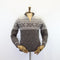 Fisherman Out of Ireland Zip Neck Sweater - Granite