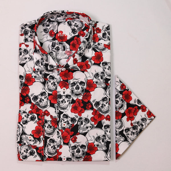 North Skull & Rose Shirt