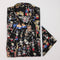 North Skeleton Fiesta Shirt (Black)