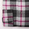 North Grey Check Flannel Shirt