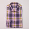 North Grape Check Flannel Shirt