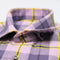 North Grape Check Flannel Shirt
