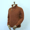 Fisherman Out of Ireland Toggle Neck Sweater - Copper