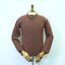 Fisherman Out of Ireland Mini-Toggle Neck Sweater - Chestnut