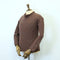 Fisherman Out of Ireland Mini-Toggle Neck Sweater - Chestnut
