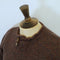 Fisherman Out of Ireland Mini-Toggle Neck Sweater - Chestnut