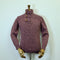 Fisherman Out of Ireland Toggle Neck Sweater - Dark Mauve