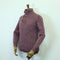 Fisherman Out of Ireland Toggle Neck Sweater - Dark Mauve