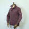 Fisherman Out of Ireland Toggle Neck Sweater - Dark Mauve