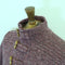 Fisherman Out of Ireland Toggle Neck Sweater - Dark Mauve