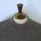 Fisherman Out of Ireland Ribbed Raglan Crew Neck Sweater - Clay/Charcoal