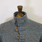 Fisherman Out of Ireland Toggle Neck Sweater - Seafoam
