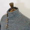 Fisherman Out of Ireland Toggle Neck Sweater - Seafoam