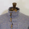 Fisherman Out of Ireland Toggle Neck Sweater - Heather