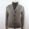 Fisherman Out Of Ireland Cardigan - Rabbit