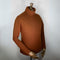Fisherman out of Ireland Roll Neck Sweater - Copper Breton