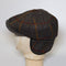 Stetson Hatteras Check Tweed Cap with Ear Flaps