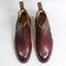 Mourne Chelsea Boot in Burgundy Grain