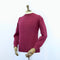 Fisherman Out of Ireland Crew Neck Sweater - Berry