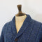 Fisherman Out of Ireland Cable Knit Cardigan - Denim