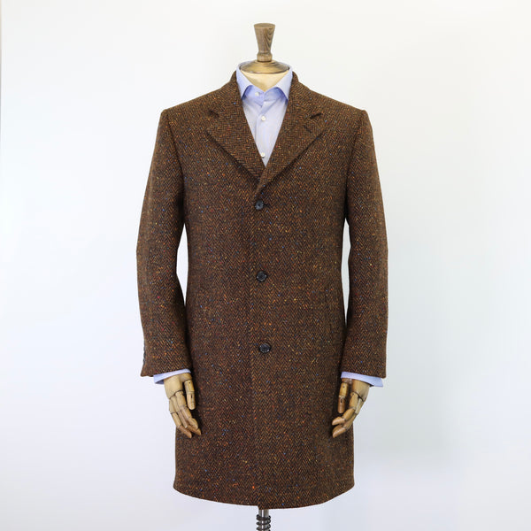 DONNELLY Donegal Handwoven Tweed Overcoat – Woven by Eddie Doherty