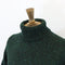 Fisherman Out of Ireland Roll Neck Sweater - Bottle Green