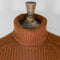 Fisherman out of Ireland Roll Neck Sweater - Copper Breton
