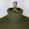 Fisherman out of Ireland Roll Neck Sweater - Olive Breton