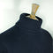 Fisherman out of Ireland Roll Neck Sweater - Navy