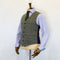 Handwoven by J.J. Campbell in Donegal Irish Tweed Check Waistcoat