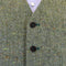 Eddie Doherty Handwoven in Donegal Irish Tweed Grass Waistcoat