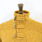 Fisherman Out of Ireland Toggle Neck Sweater - Mustard