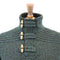 Fisherman Out of Ireland Toggle Neck Sweater - Bottle Green