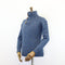 Fisherman Out of Ireland Toggle Neck Sweater - Denim